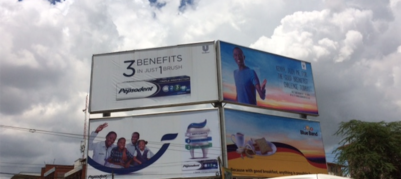 Billboards in Kenya
