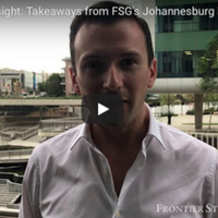 On-the-gound insight: Takeaways from FSG’s Johannesburg Breakfast
